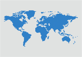 World map vector