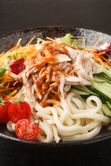 棒棒鶏のサラダうどん