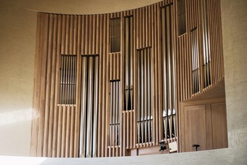 Fototapeta premium Modern pipe organ.