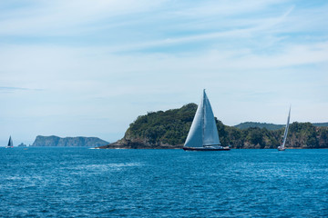 Segelschiff im Meer