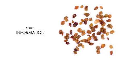 Raisin pattern top view