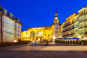 Fototapeta premium Plac Virgen Blanca w Vitoria-Gasteiz
