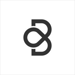 BO or OB Logo Icon
