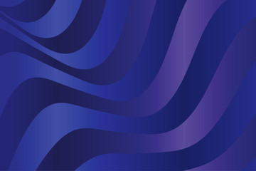 Abstract purple wavy stripes vector background.
