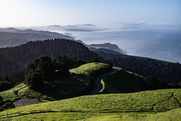 Road to Mt Tam Sunrise