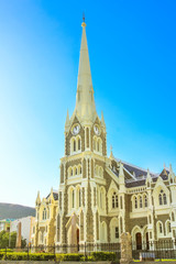 Victorian Gothic Reformed Mother Church in Graaff-Reinet, Eastern Cape, Great Karoo, South Africa....