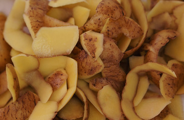 Potato peelings