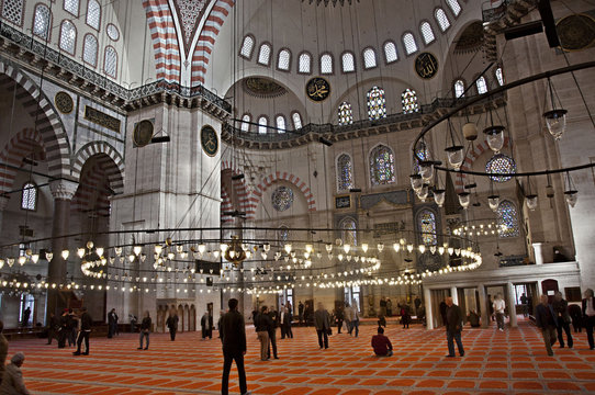 Suleymaniye Mosque in Istanbul