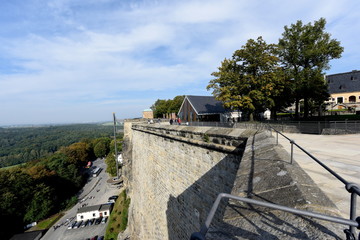 Fototapeta na wymiar Sächsische Schweiz, Festung Königstein