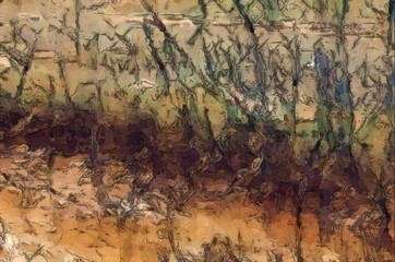 Colorful painting art. Abstract texture background.