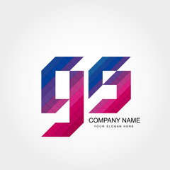 GS Letter Logo Design