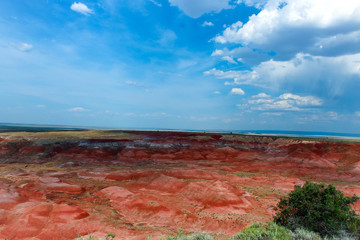 Painted Desert Overlook Petrified Forest National Park Arizona