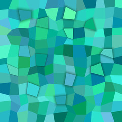 Teal abstract 3d polygonal background from rectangles