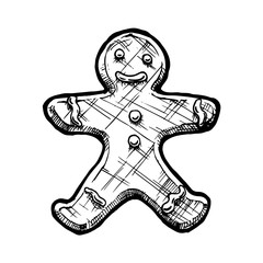 illustration of tasty cookie