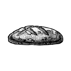 illustration of bread