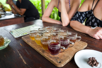 Coffee and tea tasting in Bali