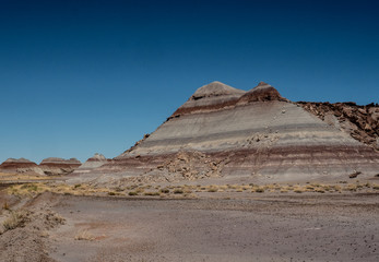 Painted desert in Arizona