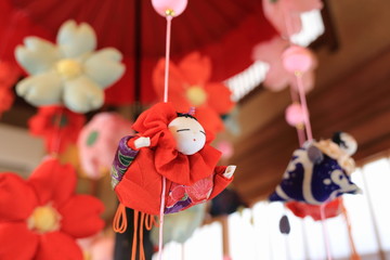 傘福　酒田の吊るし雛　Kasafuku / Sakata, yamagata, Japan	