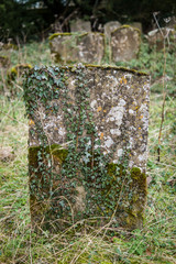very old grave stones