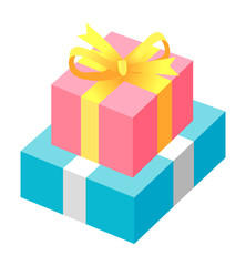 Vector Icon gift box 