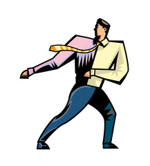 Close-up of man standing