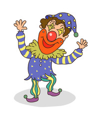 Close-up of clown