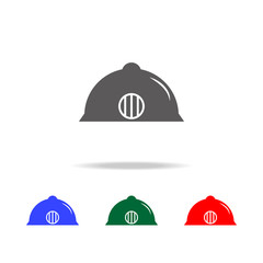 Helmet icon. Elements of construction tools multi colored icons. Premium quality graphic design icon. Simple icon for websites, web design, mobile app, info graphics