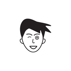 deceit icon. Element of human emotions elements illustration. Premium quality graphic design icon. Signs and symbols collection icon for websites, web design, mobile app