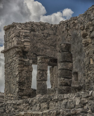 Fototapeta premium Ruinas Mayas en Tulum Quintana Roo Mexico