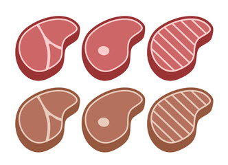 design of meat illustration