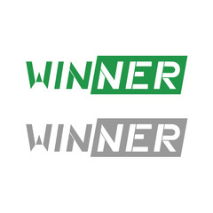 flat winner symbol