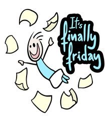 Happy friday message