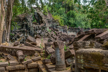Fototapeta premium Cambodia Angkor Complex 360 