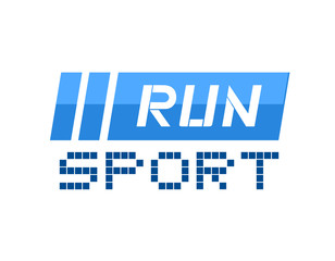 run sport symbol