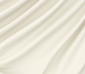 Fototapeta na wymiar Abstract Texture, White Silk