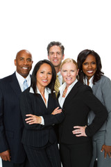 Fototapeta premium Divese group of business people.