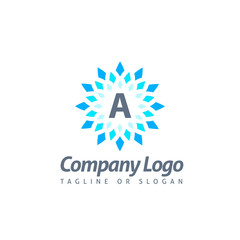 A LETTER LOGO TEMPLATE