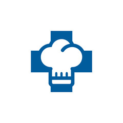 Chef Medical Logo Icon Design