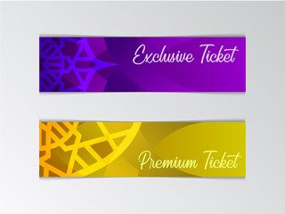 premium ekslusive ticket