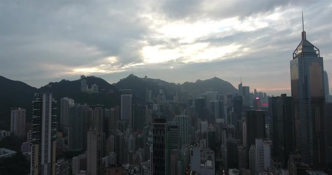 Hong Kong aerial view 304