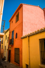 Collioure, côte vermeille, France.