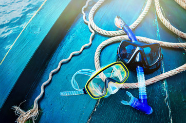 Scuba diving and snorkeling