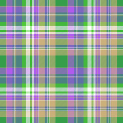 Abstract check plaid seamless pattern