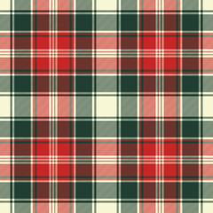Obraz premium Fabric texture check plaid seamless pattern