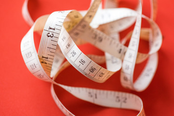 Close Up Tailor Measuring Tape