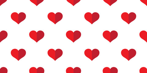 heart Seamless pattern vector valentine day isolated love icon repeat background wallpaper
