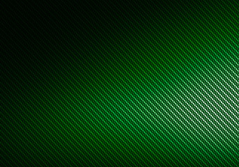 Abstract modern green carbon fiber textured material design for background, wallpaper, graphic design