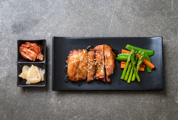 teriyaki chiciken steak