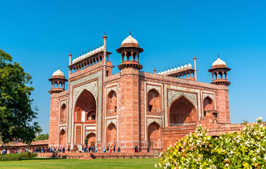 Fototapeta na wymiar Darwaza i Rauza, the Great Gate of Taj Mahal - Agra, India