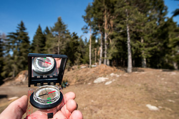 Orientamento sui sentieri di montagna © Franco Visintainer